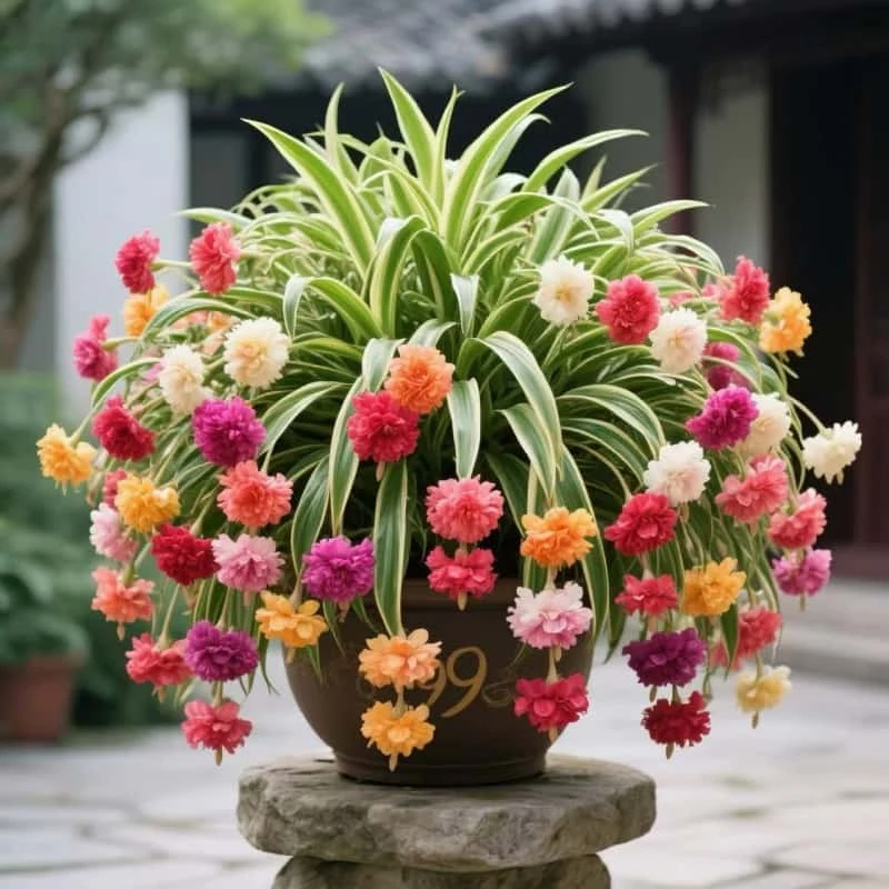 【四季开花】大花香水吊兰花苗驱蚊四季开花大花浓香型花卉盆栽好养