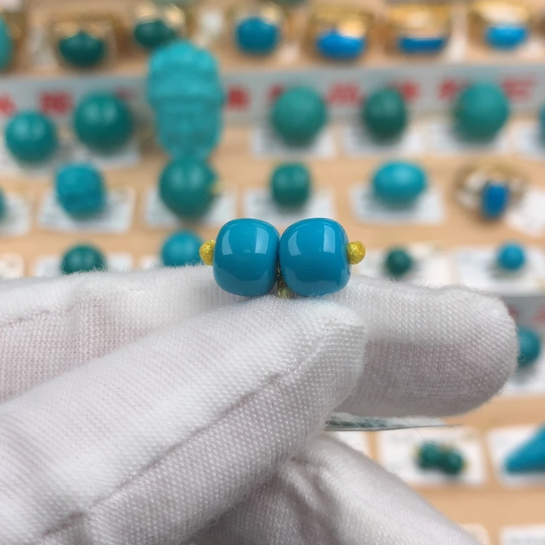 梅***字绿松石未镶嵌配饰