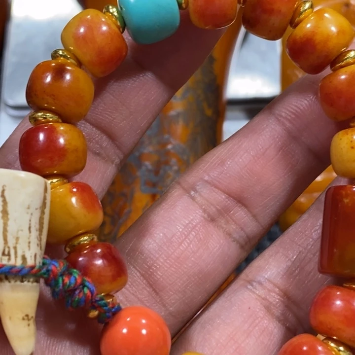 滴血莲花菩提吊坠