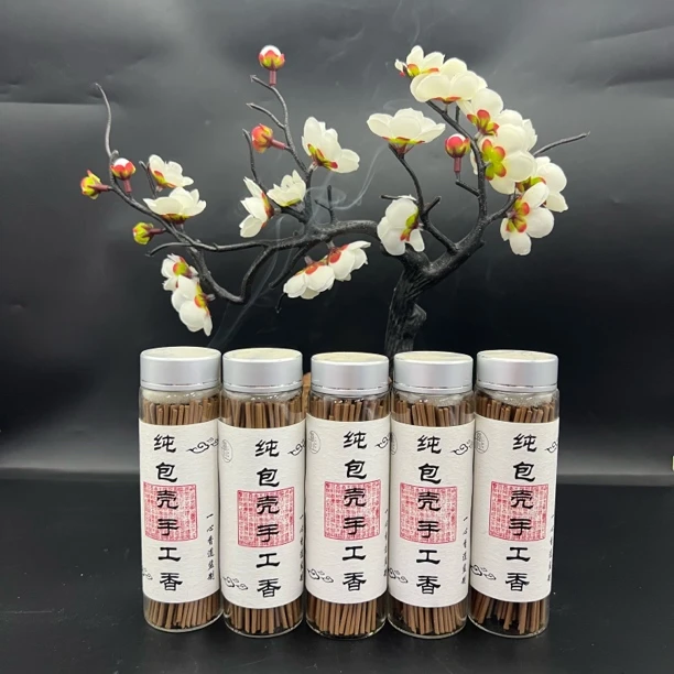 ［纯包壳手工香］天然沉香线香熏香短香30克装