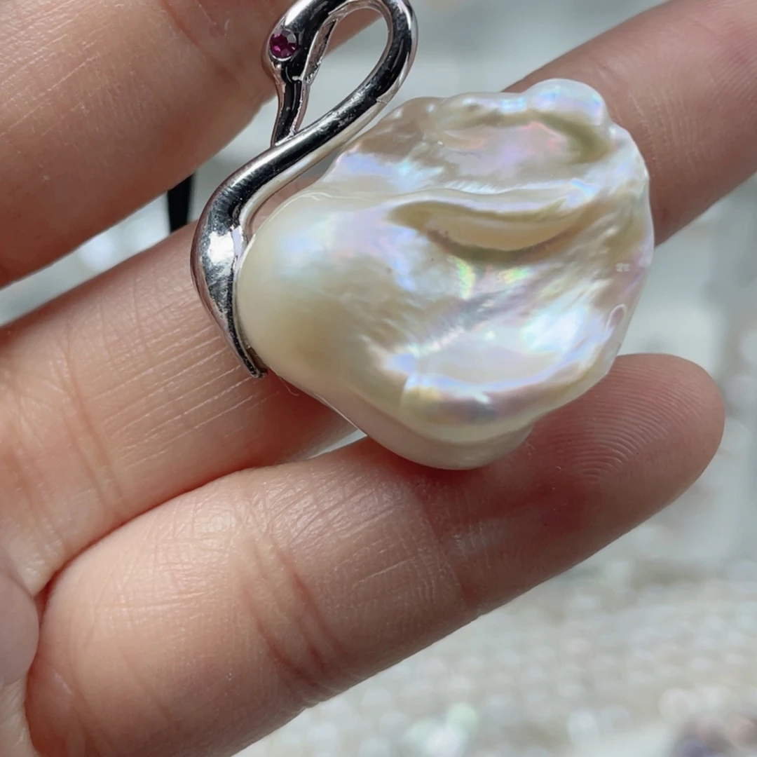 未镶嵌颈饰淡水珍珠