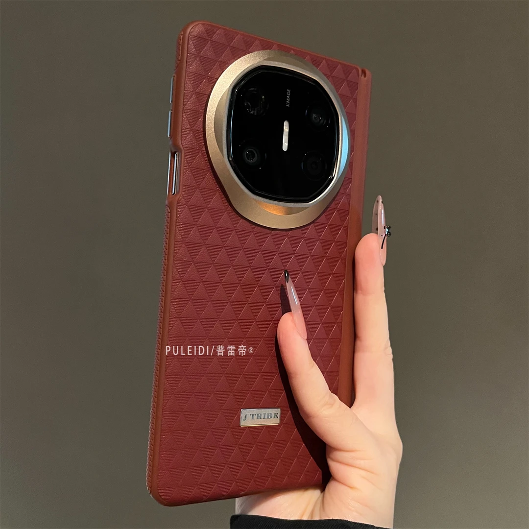 适用华为MateX6典藏版折叠屏手机壳轻奢高档MateXT合金镜头X5/X3