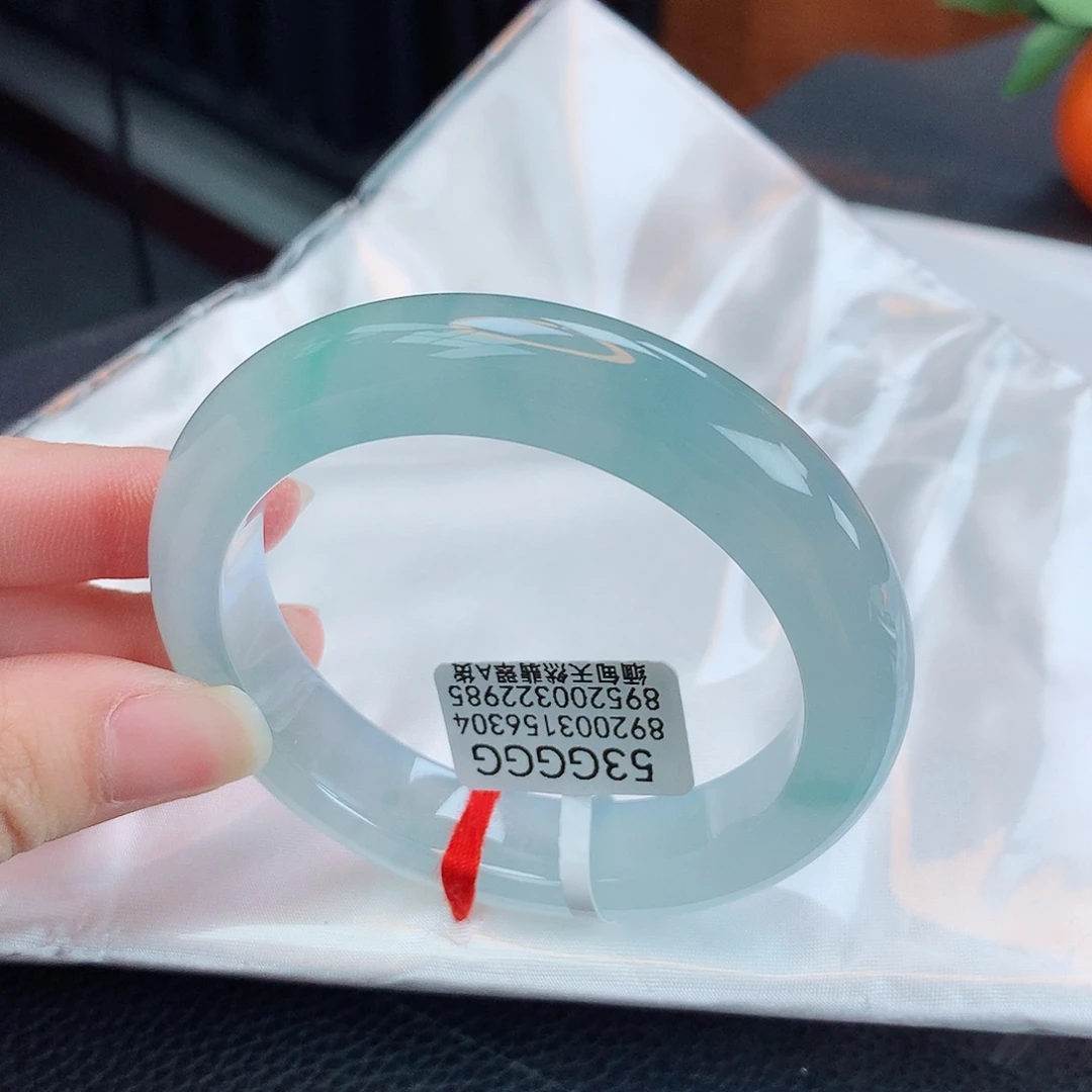 翡翠手镯未镶嵌缅甸天然翡翠A货