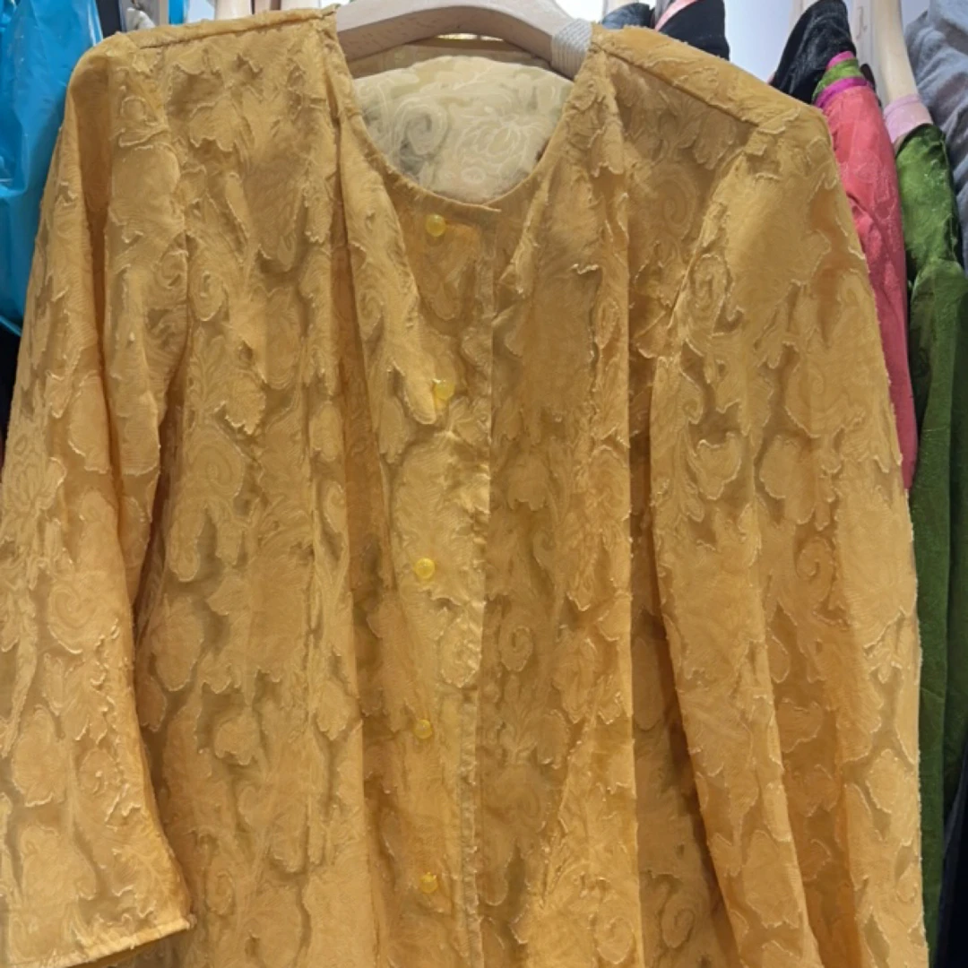 7分袖薄款阔版开衫外搭早秋系列