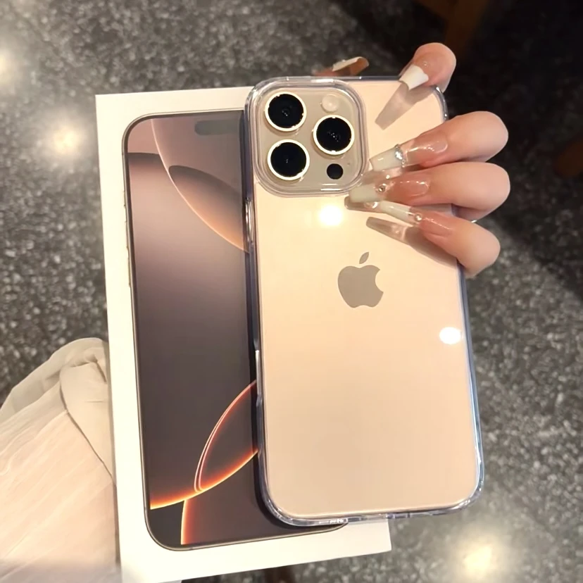 苹果15promax手机壳iPhone16Pro超薄透明14/13/12不发黄PC硬壳
