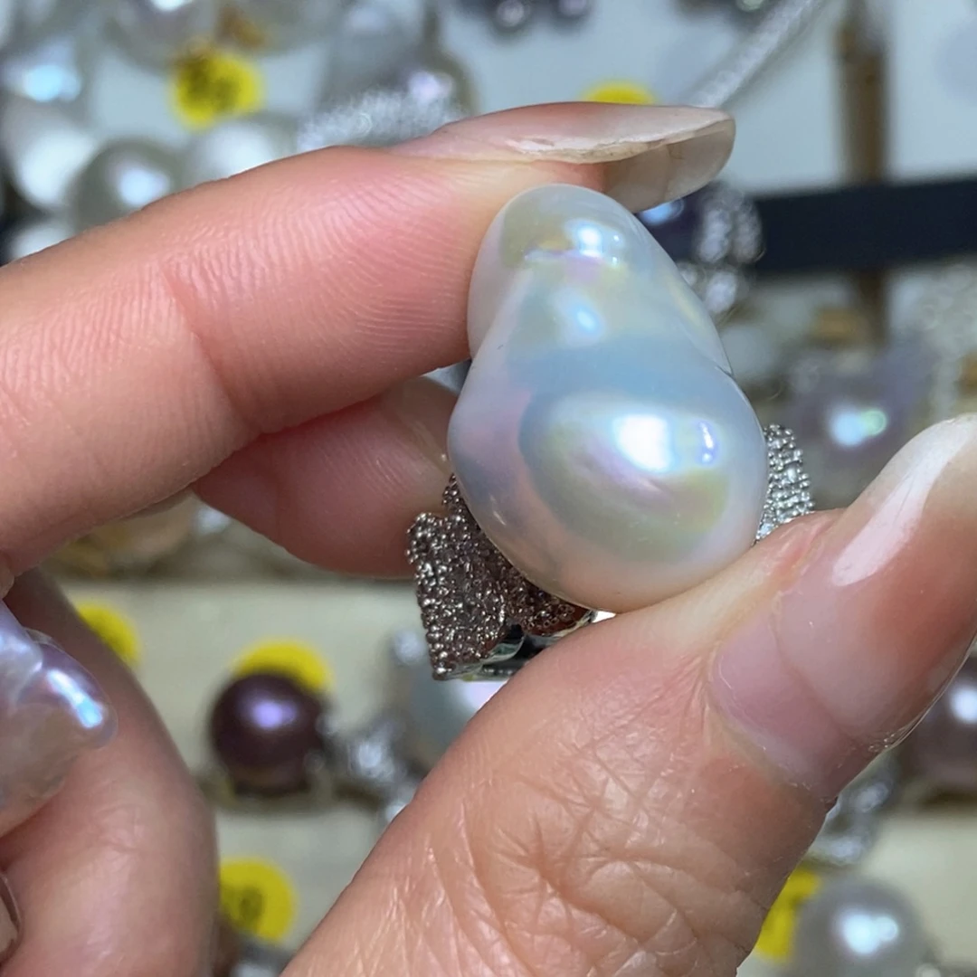 淡水珍珠珠宝奇石未镶嵌