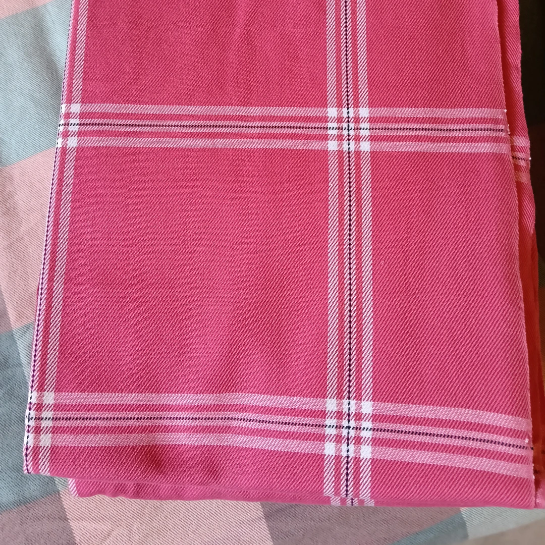 姥姥织手动织布机纯棉布床单