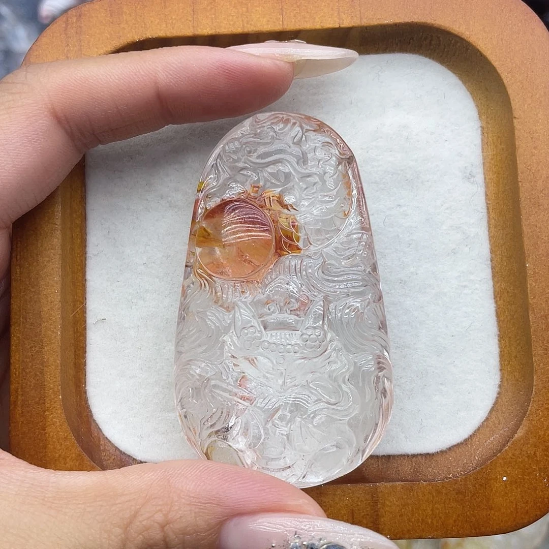 颈饰未镶嵌水晶天然