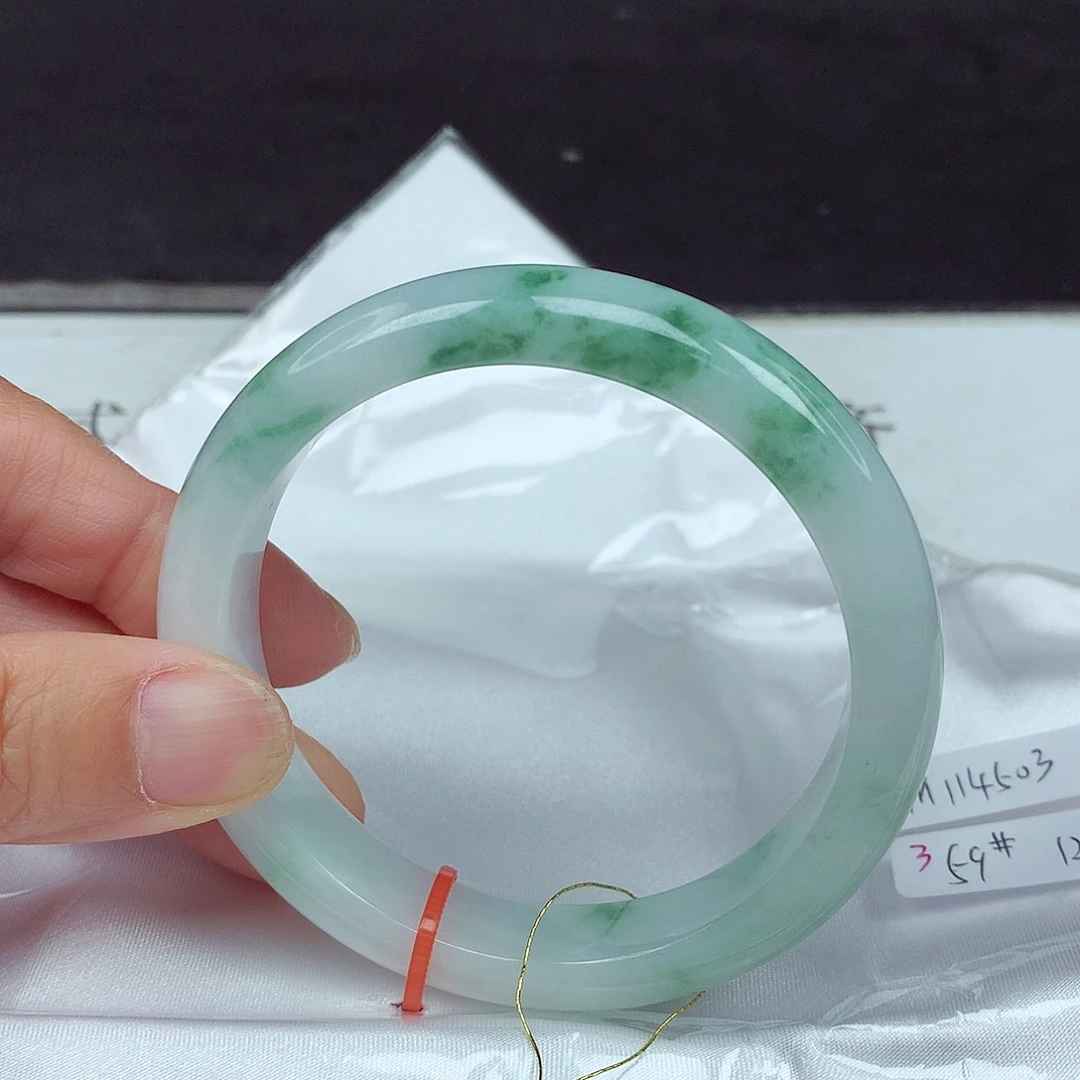 未镶嵌手镯翡翠59圈4503