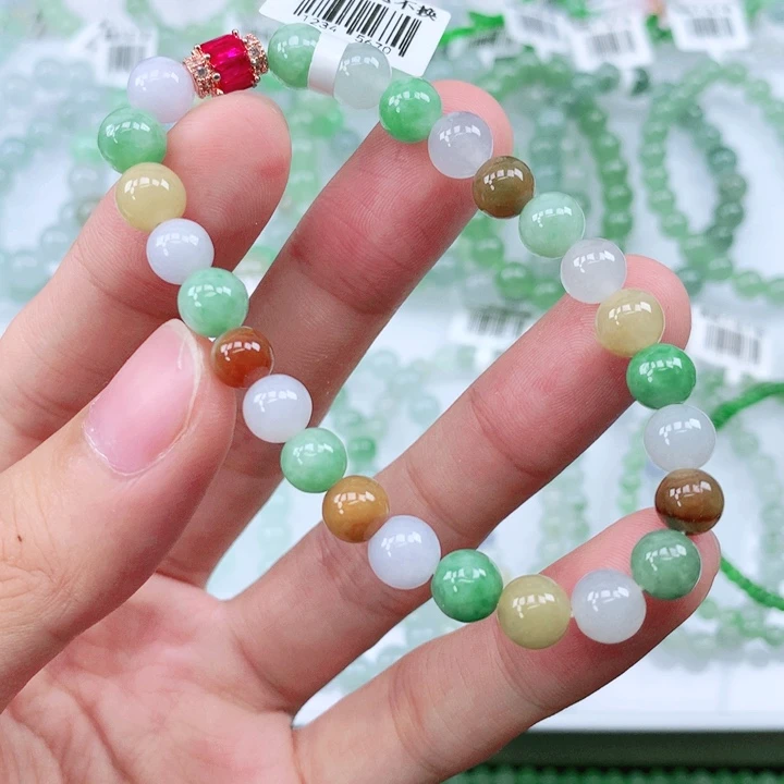 未镶嵌手链翡翠翡翠