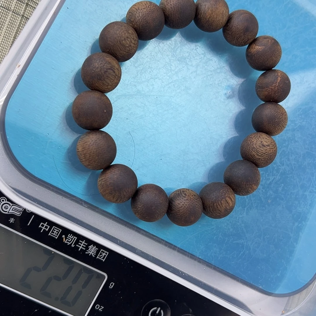 手串沉香奇楠-沉水圆珠单圈手串 1.3 随行 多样性发一