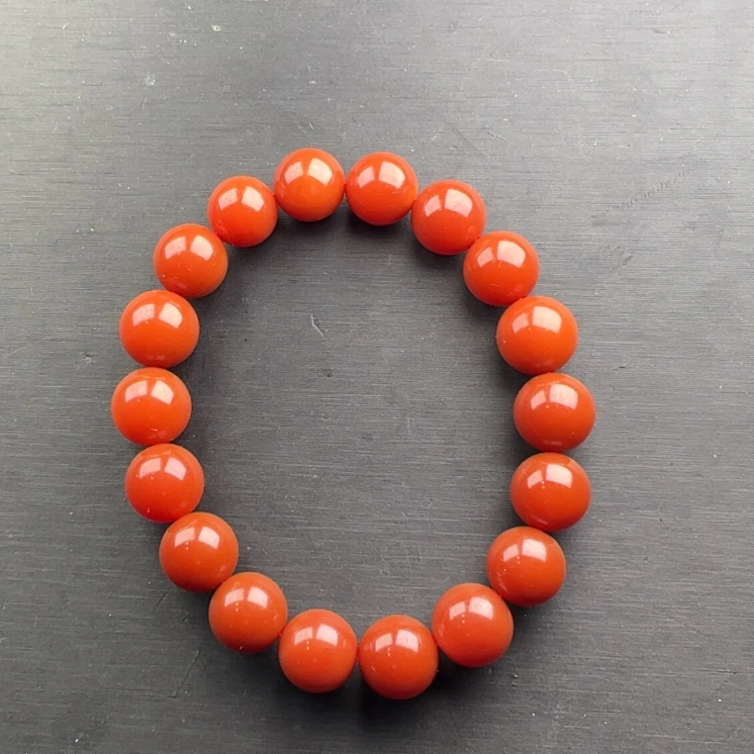 石英质玉（黄龙玉）未镶嵌手串