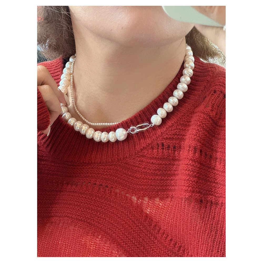 非金属仿珍珠项链 SS306 女士新款不规则百搭项链