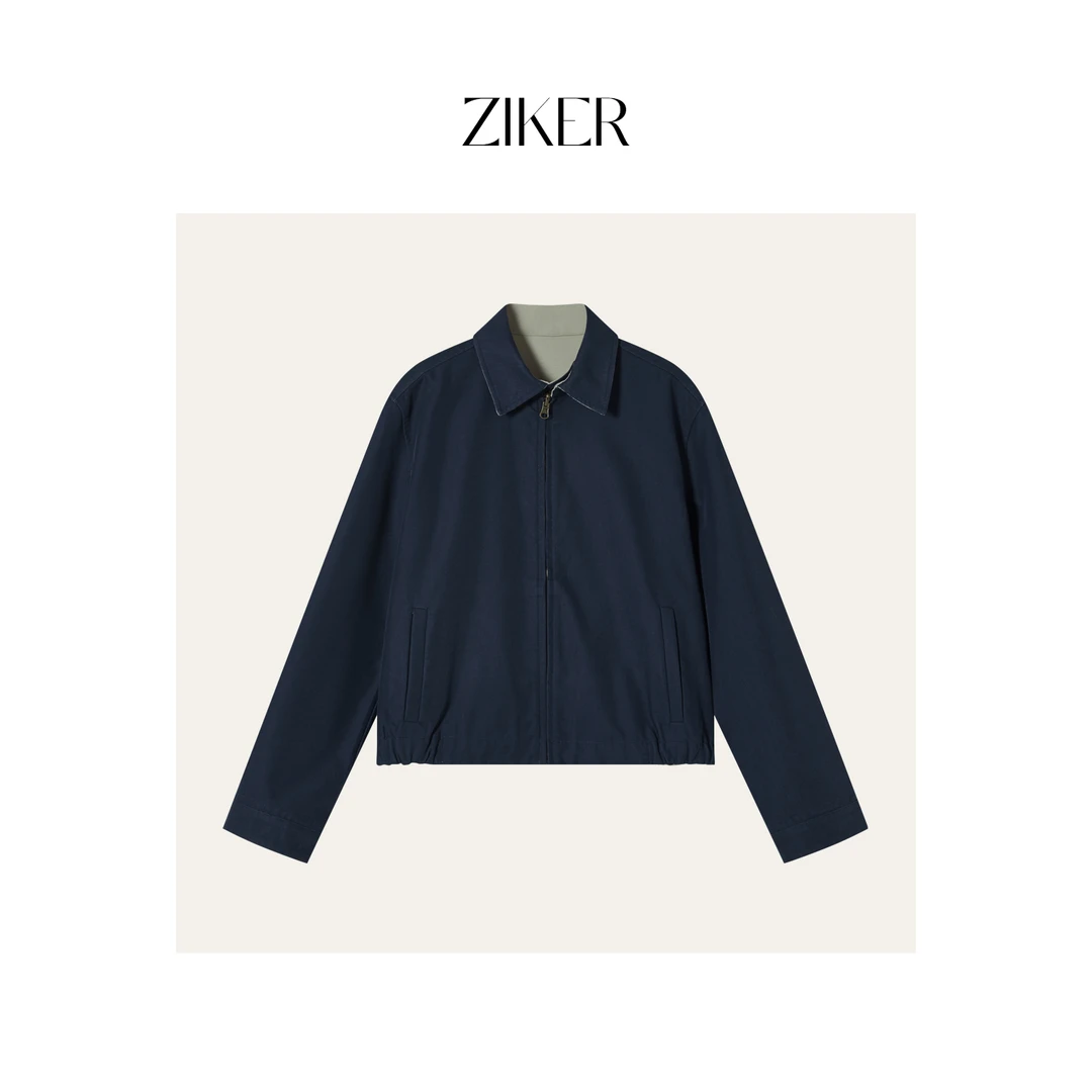 ZIKER｜〝老钱夹克〞bomber jacker经典长绒棉科技防风外套（机洗）