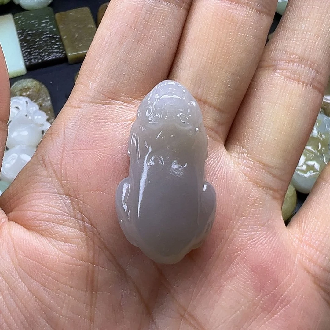 七***月和田玉未镶嵌吊坠(赠链)