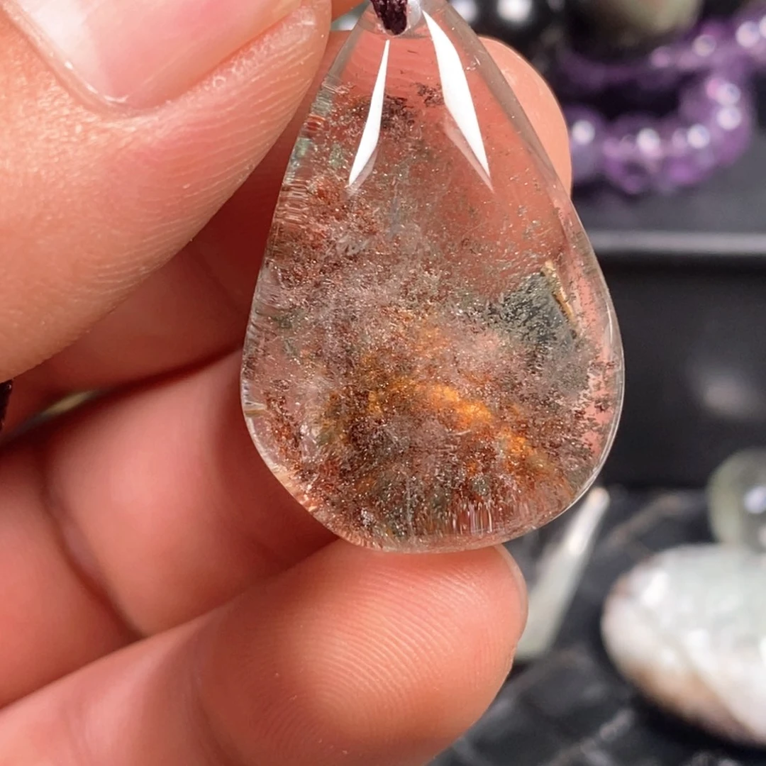 未镶嵌颈饰水晶水晶