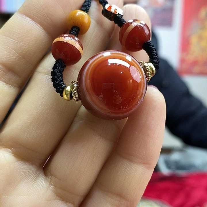 左***手玛瑙/玉髓未镶嵌颈饰140