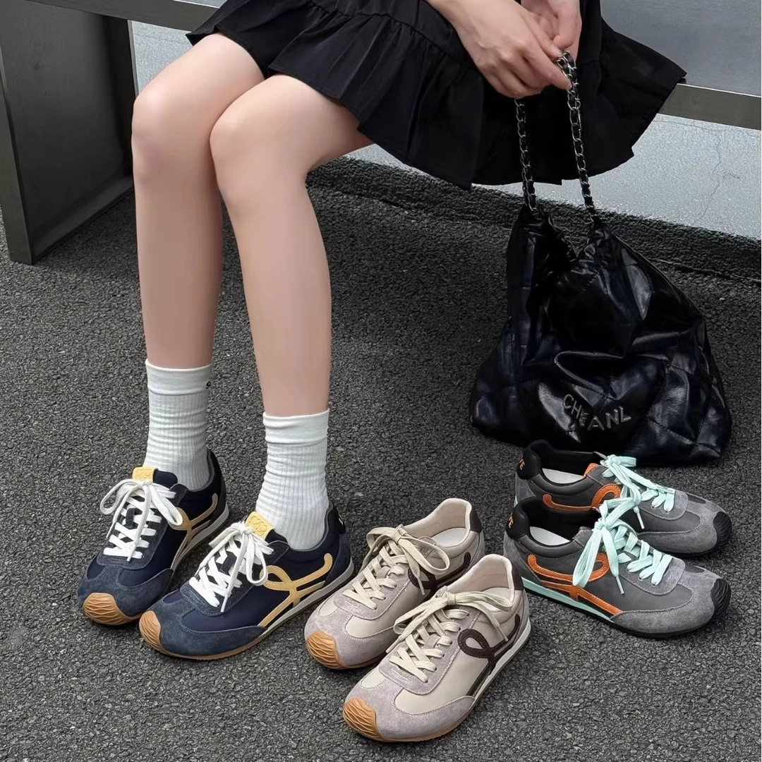 【运费险】复古德训鞋女2025秋季新款百搭时尚软底透气运动休闲女鞋