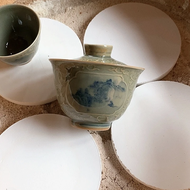 杯景德镇高温还原陶瓷