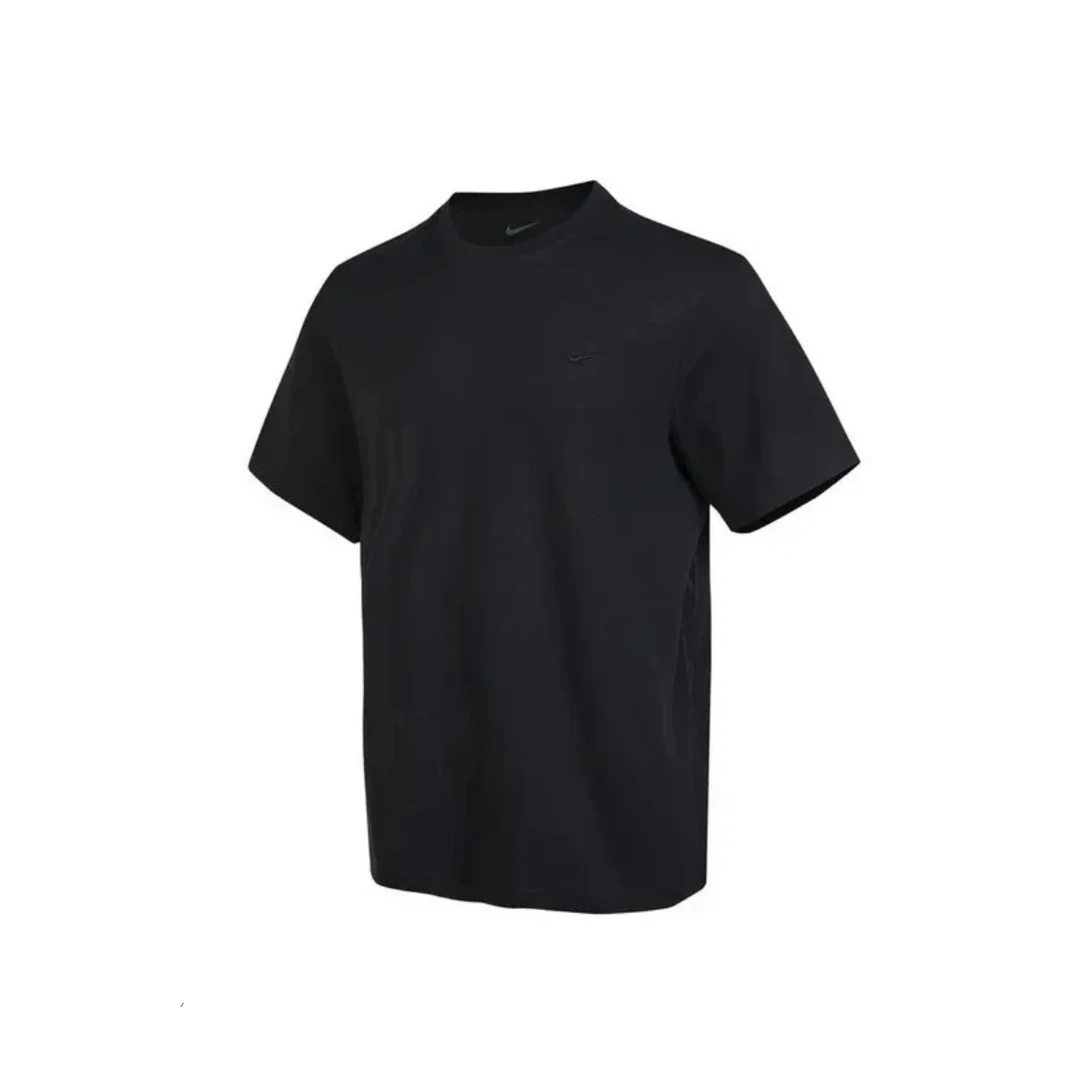 NIKE/耐克男款运动休闲纯黑针织速干短袖DV9832010