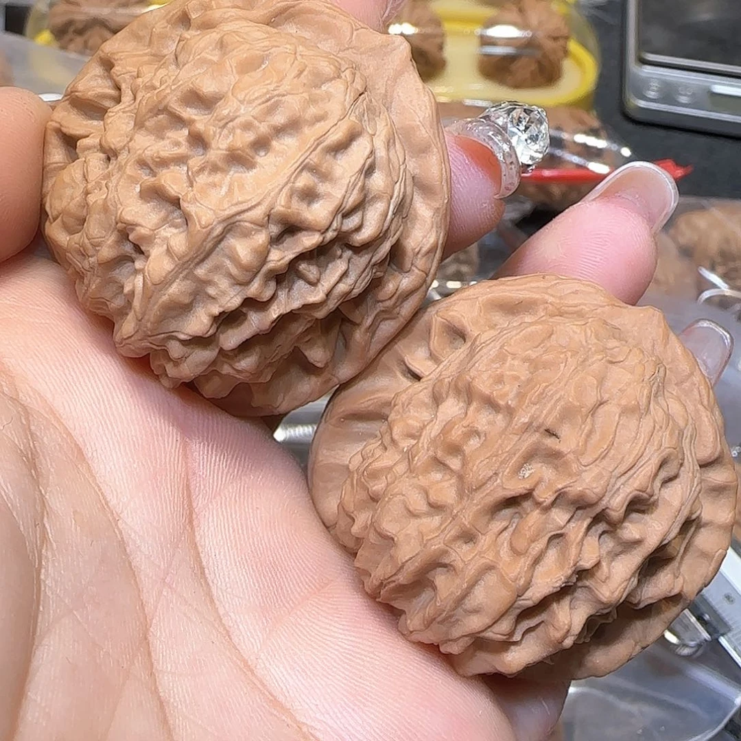 文玩核桃吊坠呼**口42➕纯野生