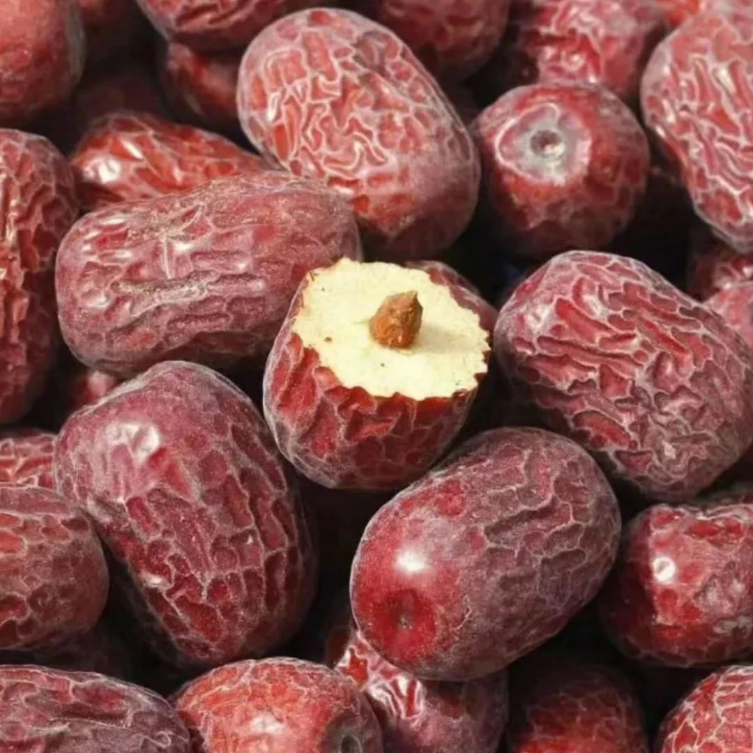 新枣2025年原生态灰枣新疆灰枣若羌灰枣1斤5斤装核小皮薄枣香浓郁