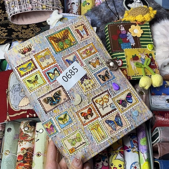 织绣A5活页不送纸685