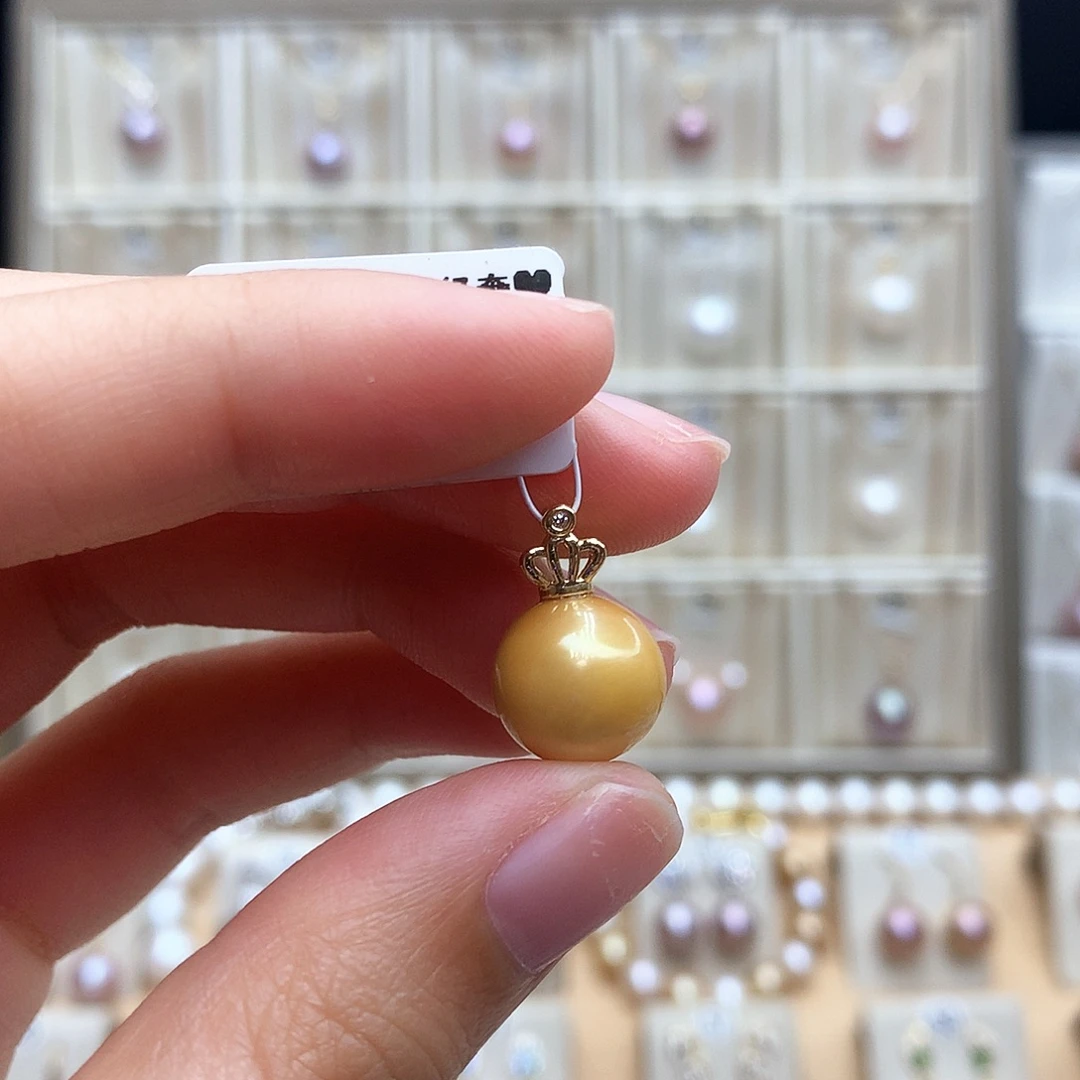颈饰合金淡水珍珠