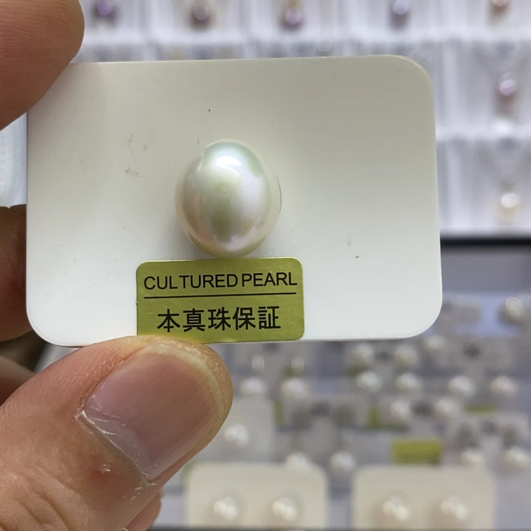 银S925镶嵌淡水珍珠颈饰定制款式不退不换