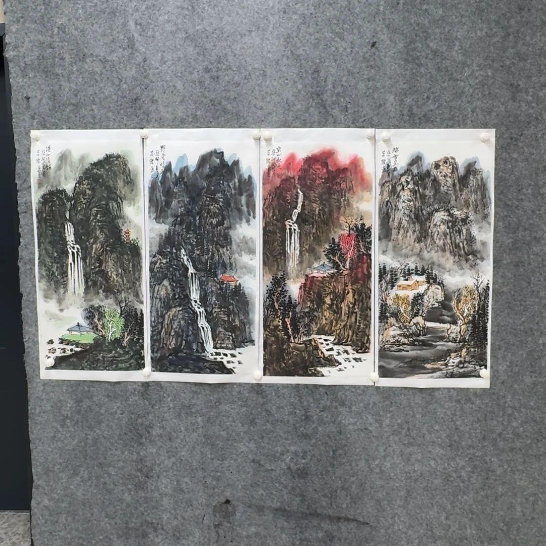 国画国画WBJ国画作品