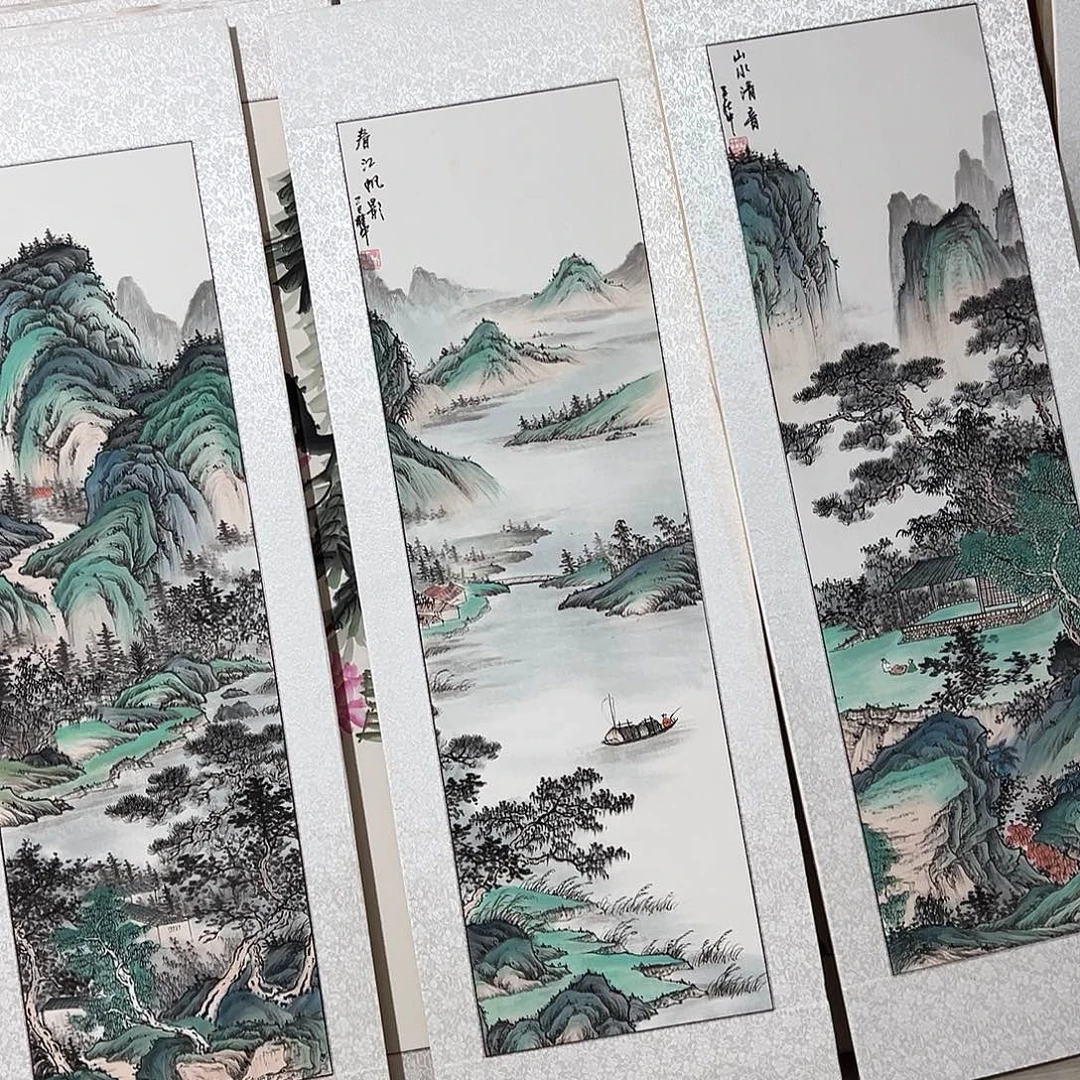 姑***虎国画手绘保证质量保证