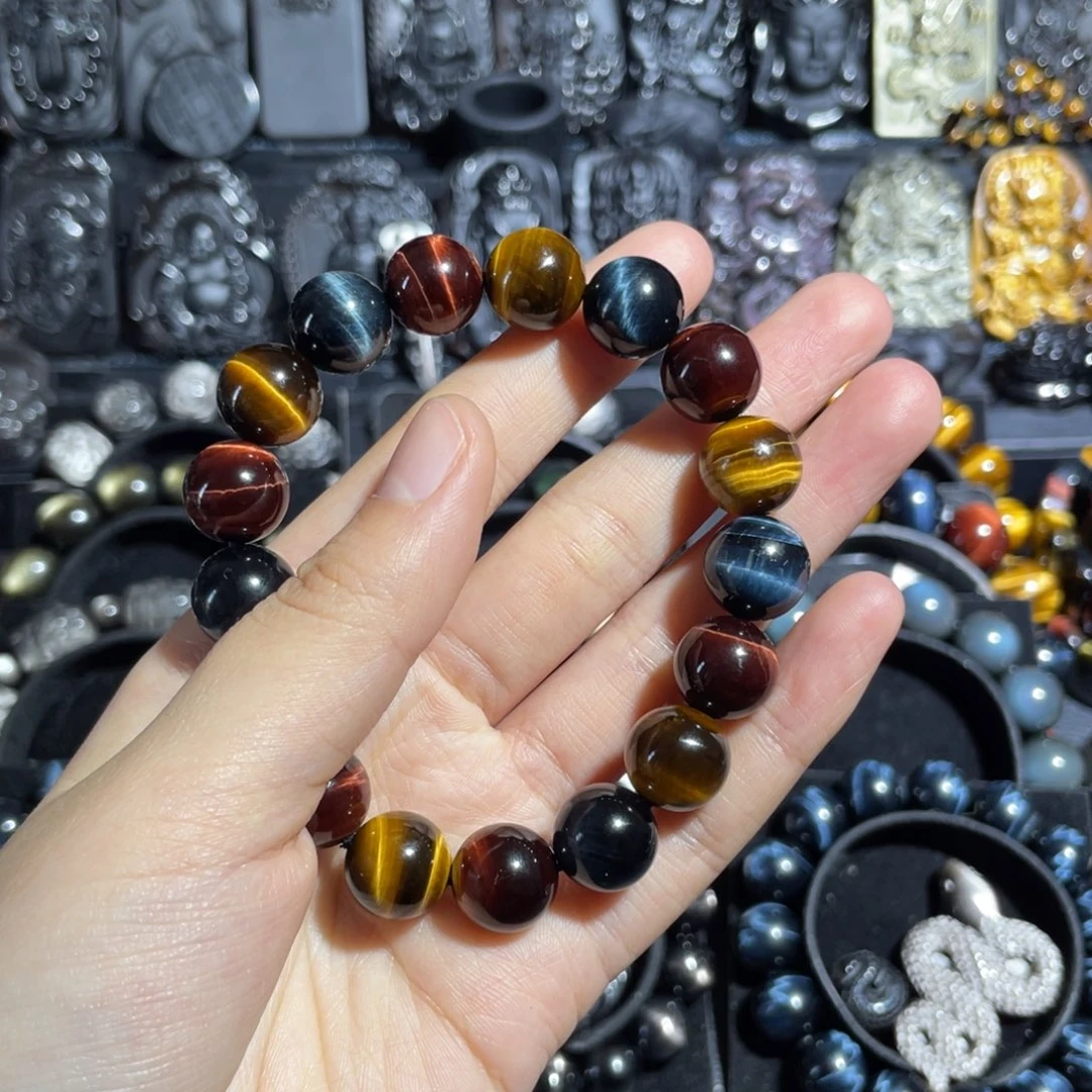 木变石（虎睛石）手串未镶嵌三**雨