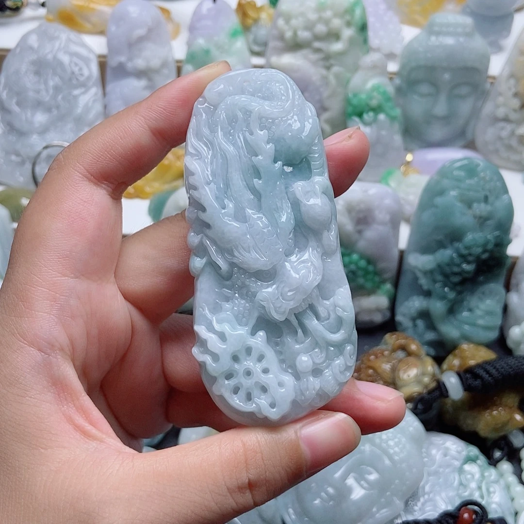 灵***儿吊坠(不含链)未镶嵌翡翠1