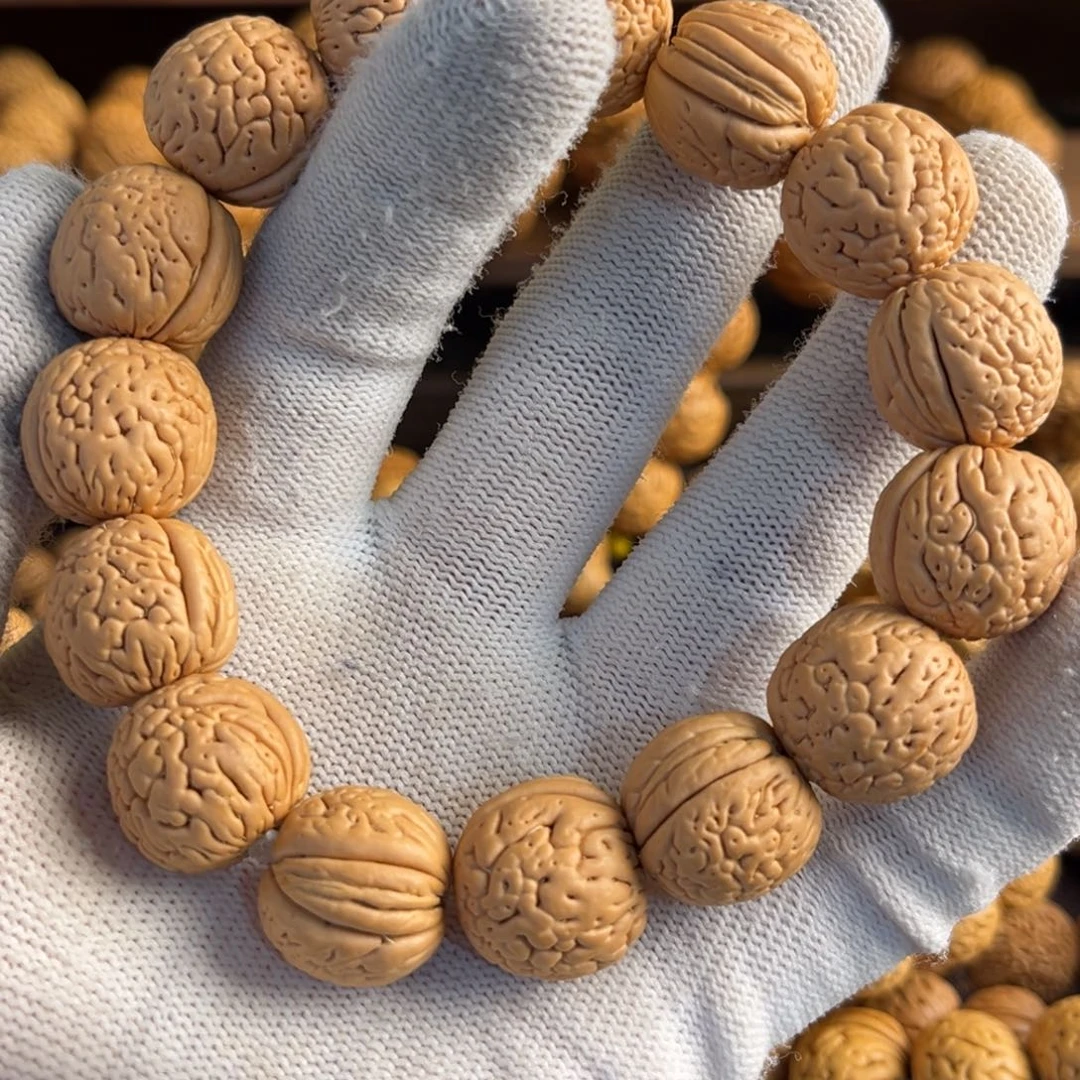 文玩核桃手串海**声盘锦肌肉桃核