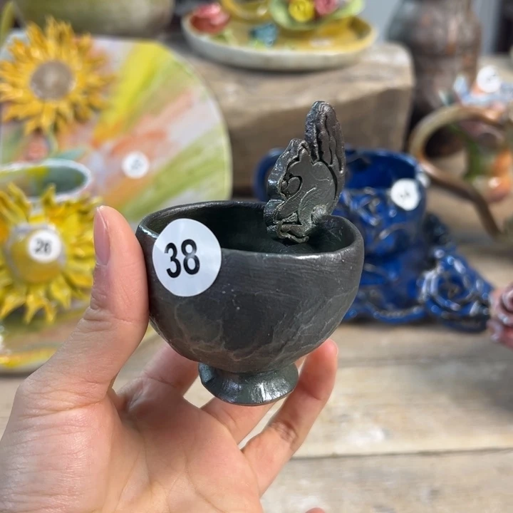 盘懿树日式手捏餐具茶具