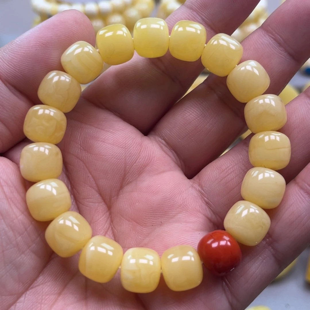 琥珀手链未镶嵌手串
