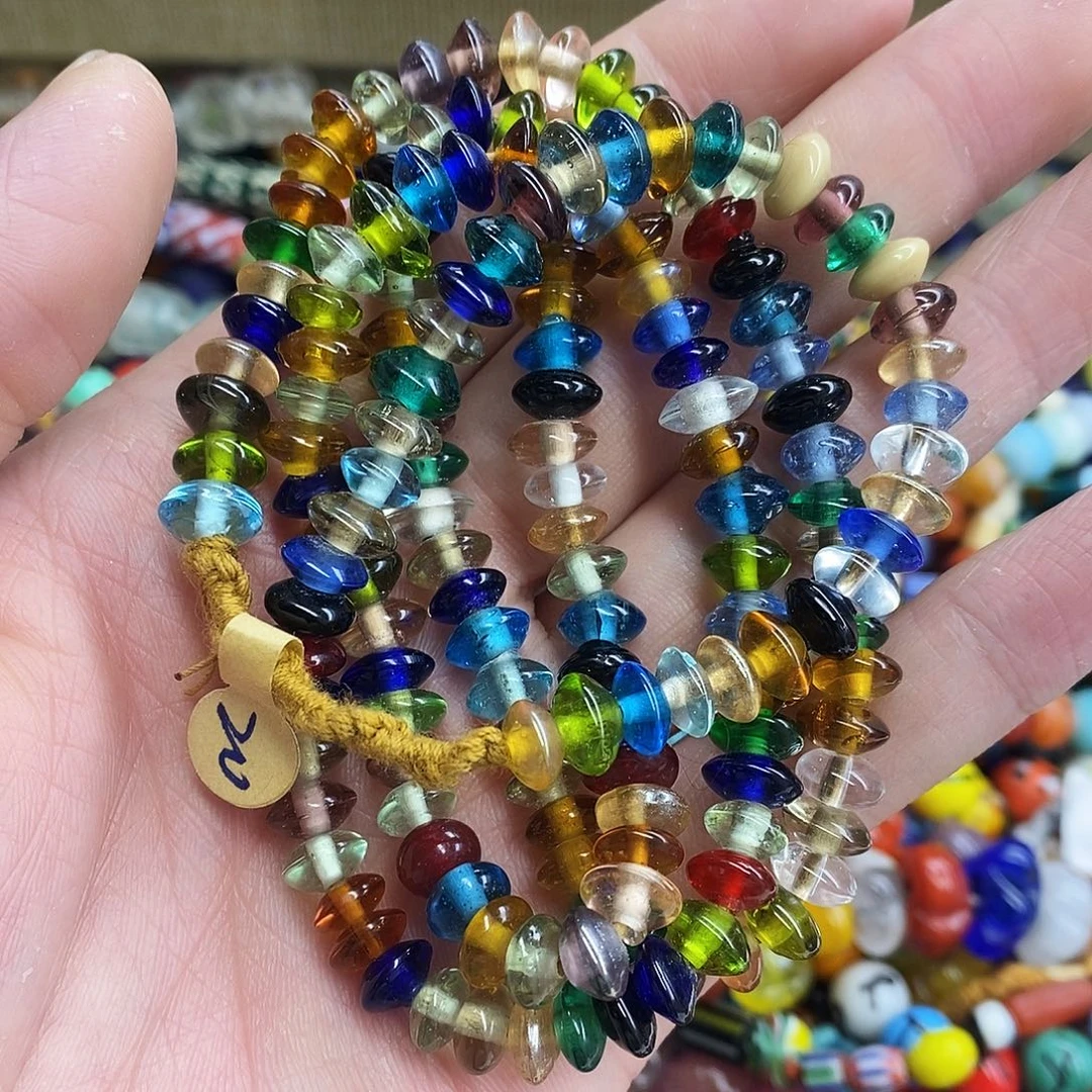 颈饰琉璃尼泊尔多宝小飞碟