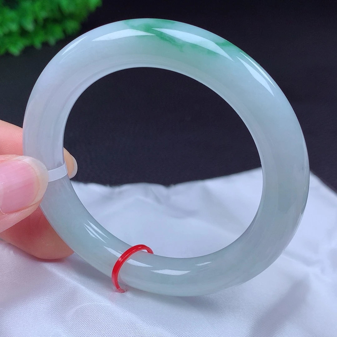 翡翠未镶嵌手镯53圈685006