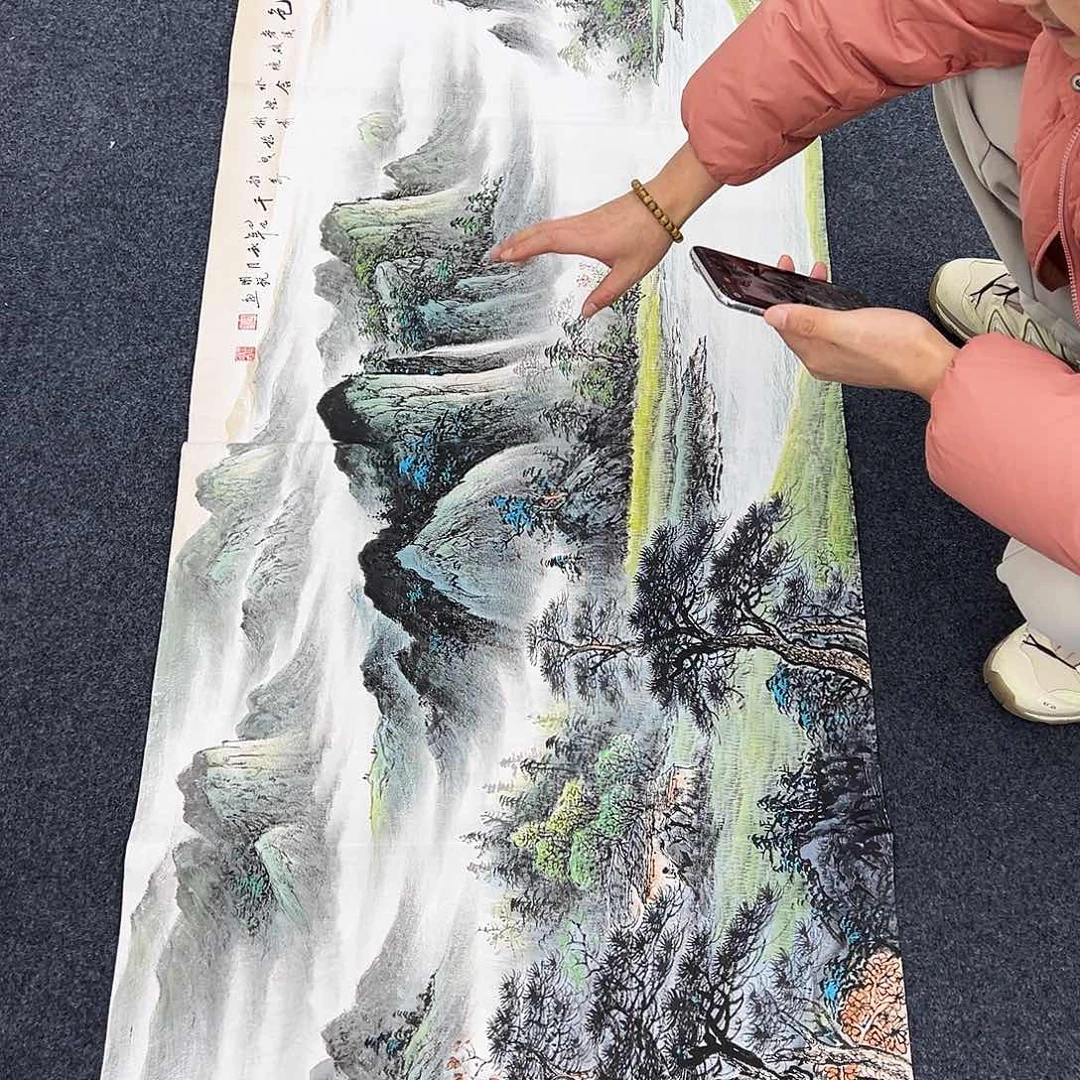 国画纯手绘作品欣赏