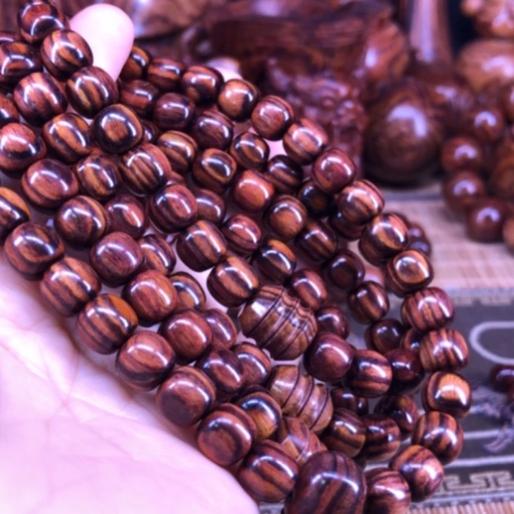 【闪购商品】黄花梨/降香黄檀手串/手链J*