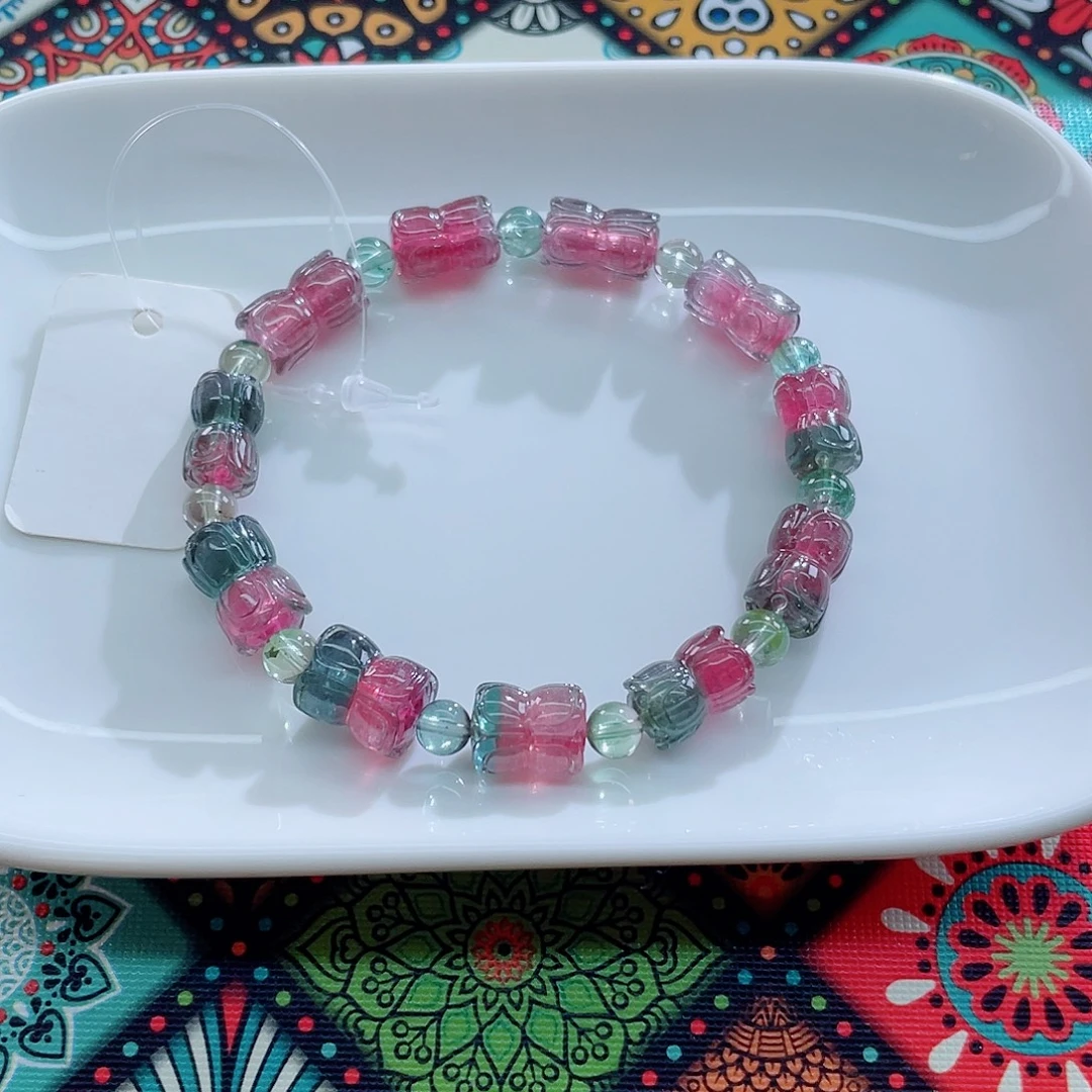 碧玺手链未镶嵌碧玺手链