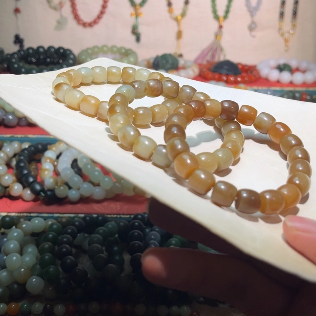 手链未镶嵌和田玉拍一发一