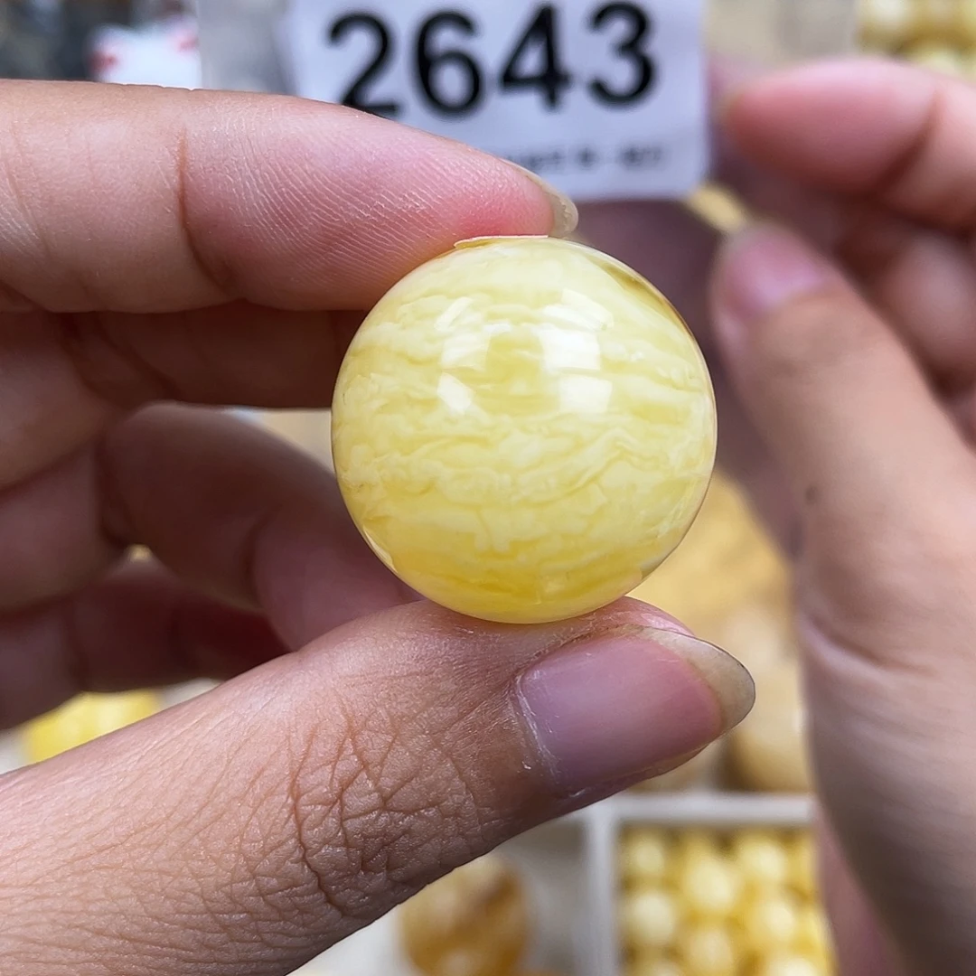 琥珀未镶嵌珠宝奇石24.5粉