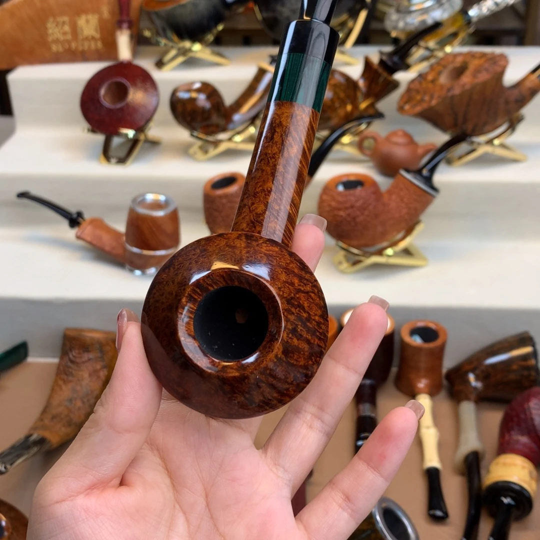 老***ᠠ高品质石楠木烟斗