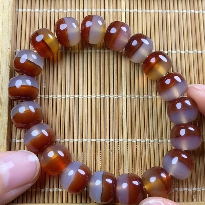 玛瑙/玉髓未镶嵌手链