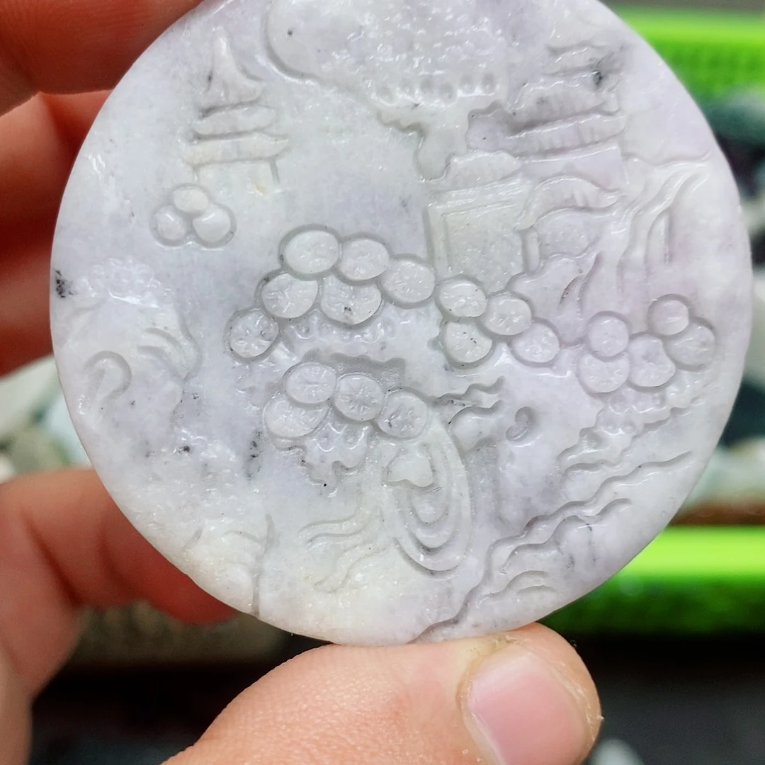 颈饰未镶嵌翡翠纯天然