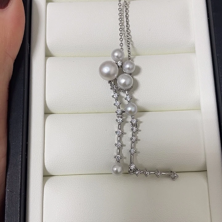 未镶嵌颈饰淡水珍珠