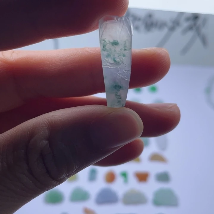 未镶嵌定制翡翠天然翡翠A货岁寒三友