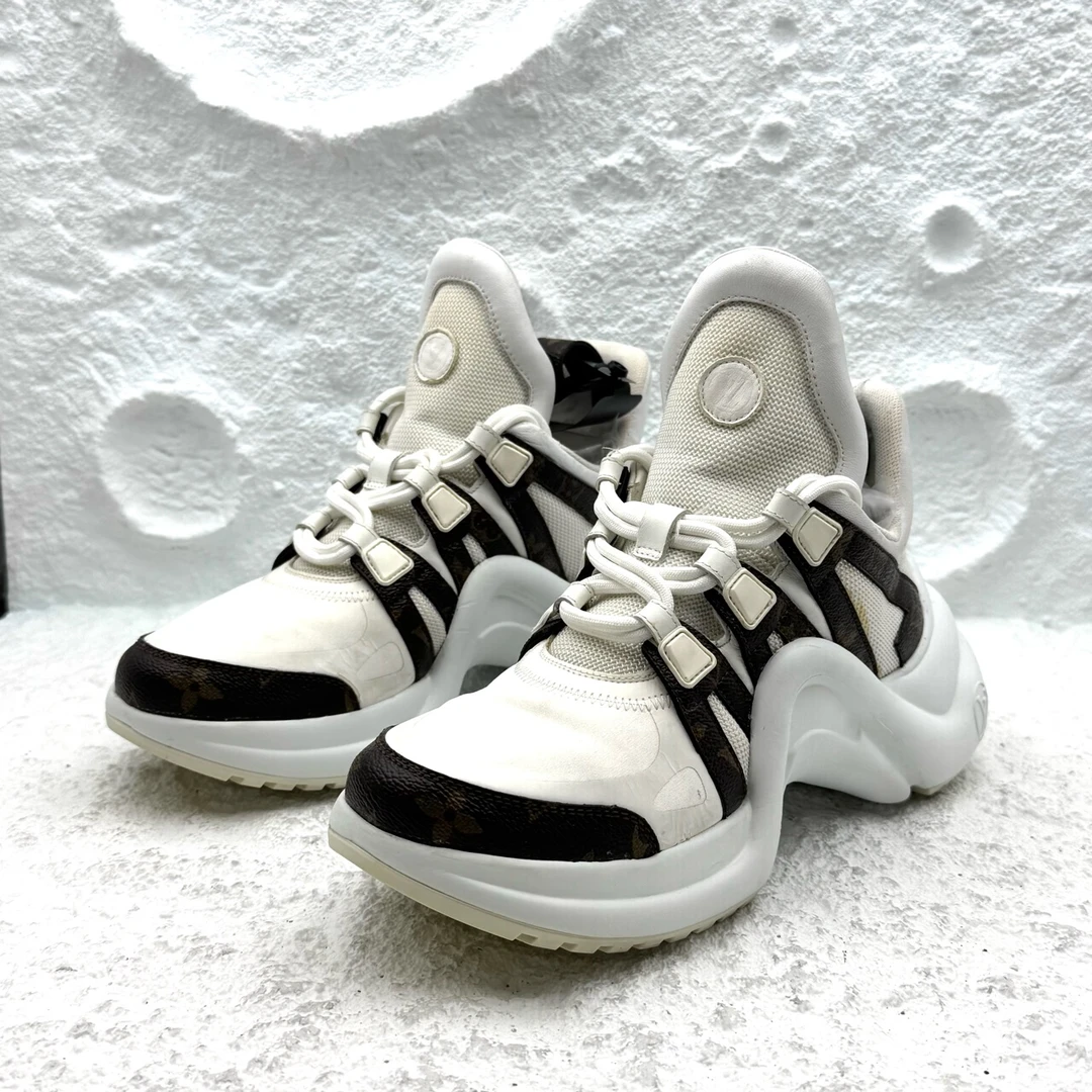 95新 LouisVuitton/路易威登 路易威登/38.5码/拱桥老爹鞋/非全新