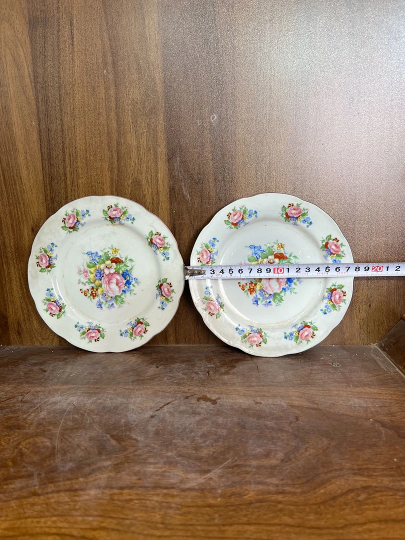 B594景德镇制陶瓷盘子一对